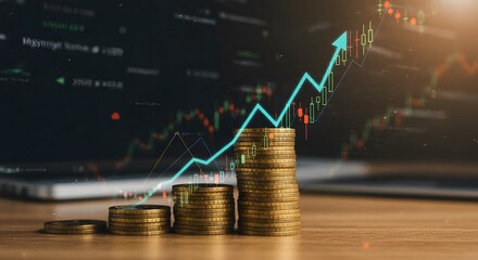 Financial Growth and Investment Visualization