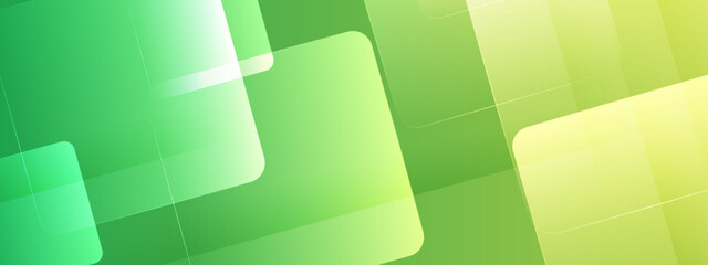Overlapping green and yellow rectangles in an abstract design. Perfect for backgrounds, graphic design projects, website banners, and presentations.