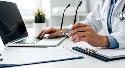 Business meeting with tablet and documents representing financial planning and contract management