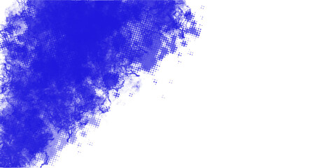 Purple abstract grunge background with halftone dots and paint texture