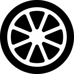 Fototapeta premium Citrus Wheel