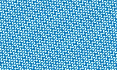 Seamless Circles Pattern with Interlocked Geometric Line Design