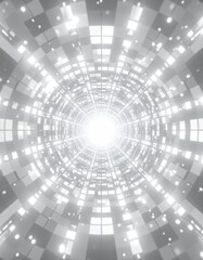 銀色の水滴粒子