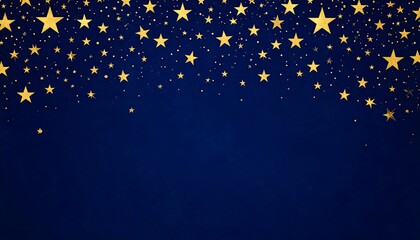 Shimmering gold stars cosmic celebration high resolution photo