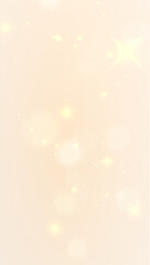 Magical festive illustration with yellow dust png.