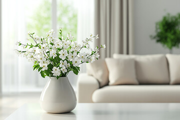 Cozy living room interior