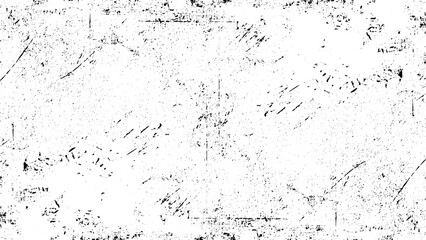 Grunge texture in white and black with sketch style distressed effect. Black and white abstract grunge texture with sketch line overlay. Sketch effect grunge texture in white and black for rough 