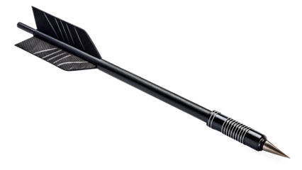  black arrow marker isolated png 