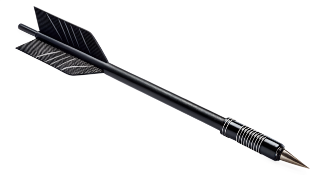  black arrow marker isolated png 