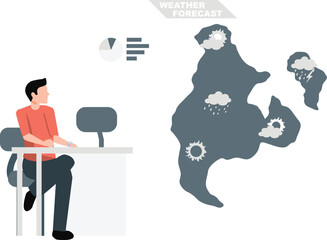 The predictor is doing weather forecasting