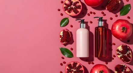 Pink aesthetic flat lay with roses, gifts, and ice cream