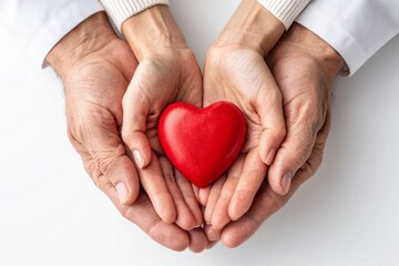 Obraz premium hands holding heart