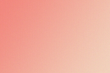 Soft peach and coral gradient background with subtle grain texture