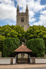 Saint Mary the Virgin Church in Prittlewell, Southend-on-Sea