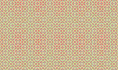 Colorful Seamless Circles Pattern with Radial Geometric Motifs