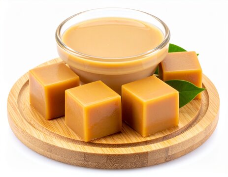 Doce de Leite, a creamy Brazilian caramel spread, served in a white bowl, perfect for desserts or baking.