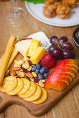 breakfast with fruits