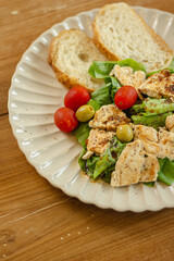 chicken breast with vegetables