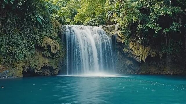 waterfall in plitvice national park