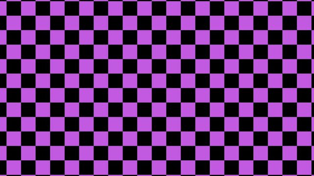 purple and white checkepurple pattern background, Retro, 90s, abstract, groovy, wavy, vintage psychedelic texture loop animation, grid, template squares pattern