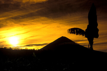 INDONESIA BALI LANDSCAPE VOLCANO