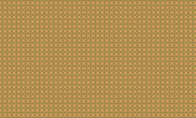 Seamless Circles Pattern with Intersecting Geometric Line Design