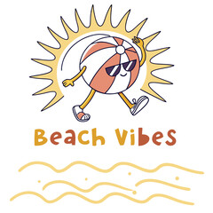 summer holiday card
