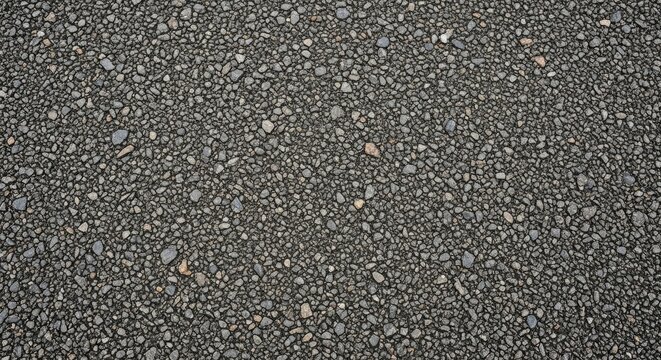 Durable Recycled Asphalt Road Surface Coarse Grain Matte Finish Textured Pavement