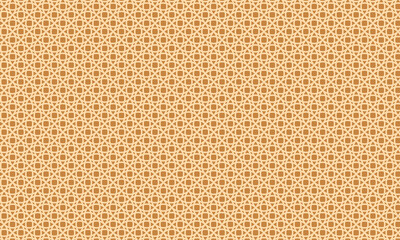 Seamless Circles Pattern with Intersecting Geometric Line Design