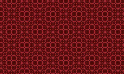 Seamless Circles Pattern with Intersecting Geometric Line Design