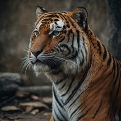portrait of a tiger