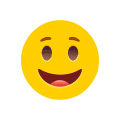 Fototapeta premium emoji,emojis,smiley,smile,faces,emoticons,cartoon,happy,funny,expressions,yellow face,emoji day,world emoji day,july 17,celebration,festival,joy,emotion,feeling,digital art,emoji character,cheerful,ve