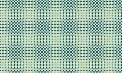 Seamless Circles Pattern with Intersecting Geometric Line Design