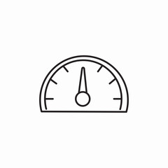 speed speedometer icon sign vector