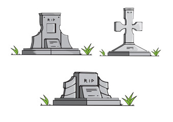 gravestone gray