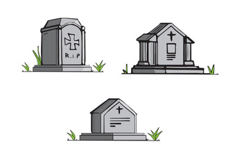 vector gravestone