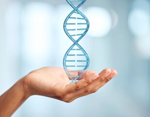 DNA in a hand