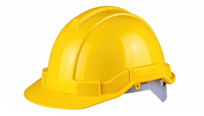 Fototapeta premium Bright yellow safety helmet (2)