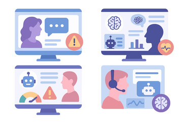 Different aspects of virtual communication and technology support in a digital environment