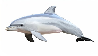 Fototapeta premium Dolphin in profile view