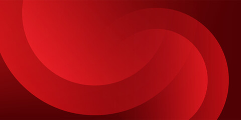 Obraz premium Red abstract background. Dynamic shapes composition. Eps10 vector