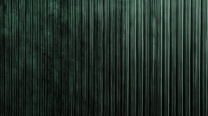 Fototapeta premium Textured dark teal vertical stripes background.