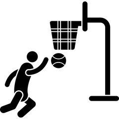 Basketball Dunk © Canvasdazzle