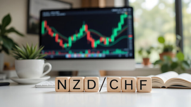 NZD CHF forex chart showing trading strategies and earnings opportunities, highlighting currency exchange trends and financial data for investors and traders in the global market