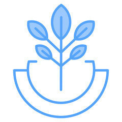 Organic Blue Icon