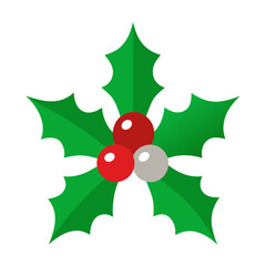 Mistletoe icon  perfect for holiday projects, seasonal designs, and microstock downloads in vector format.
