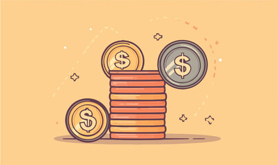 tor illustration of a coin © malshan