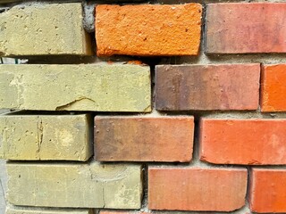 Old building brick structure.