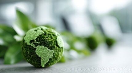 Green audit in session with visible business goals and eco roadmap
