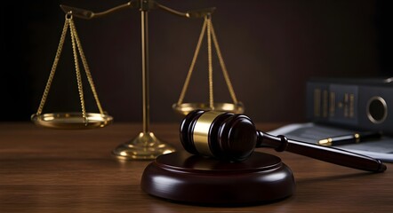 Symbols of Justice: Gavel and Scales for Law, Courts, and Rule of Law Day